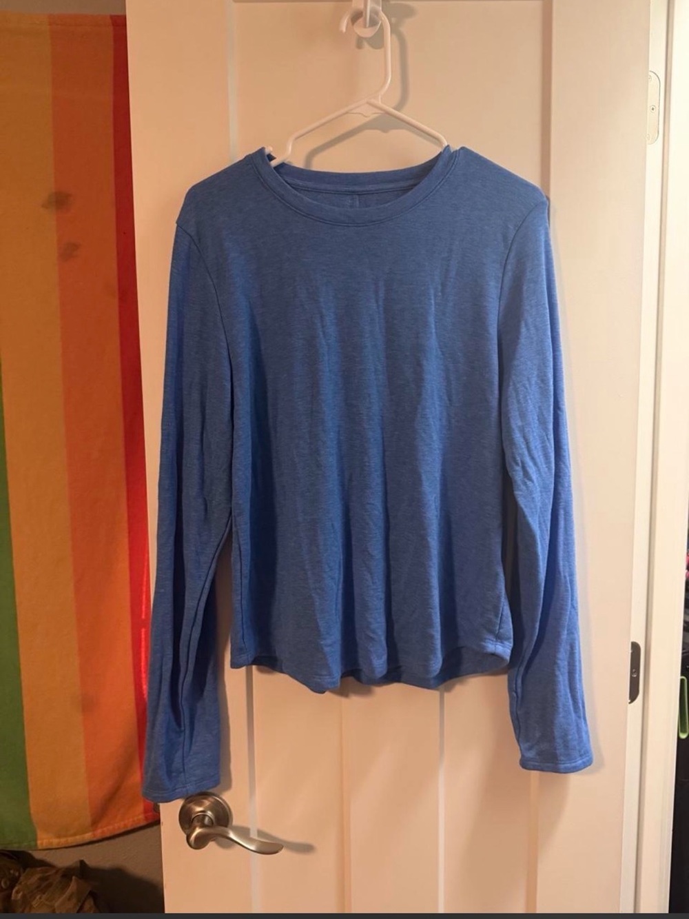 American Eagle Soft Blue Long Sleeve Tee